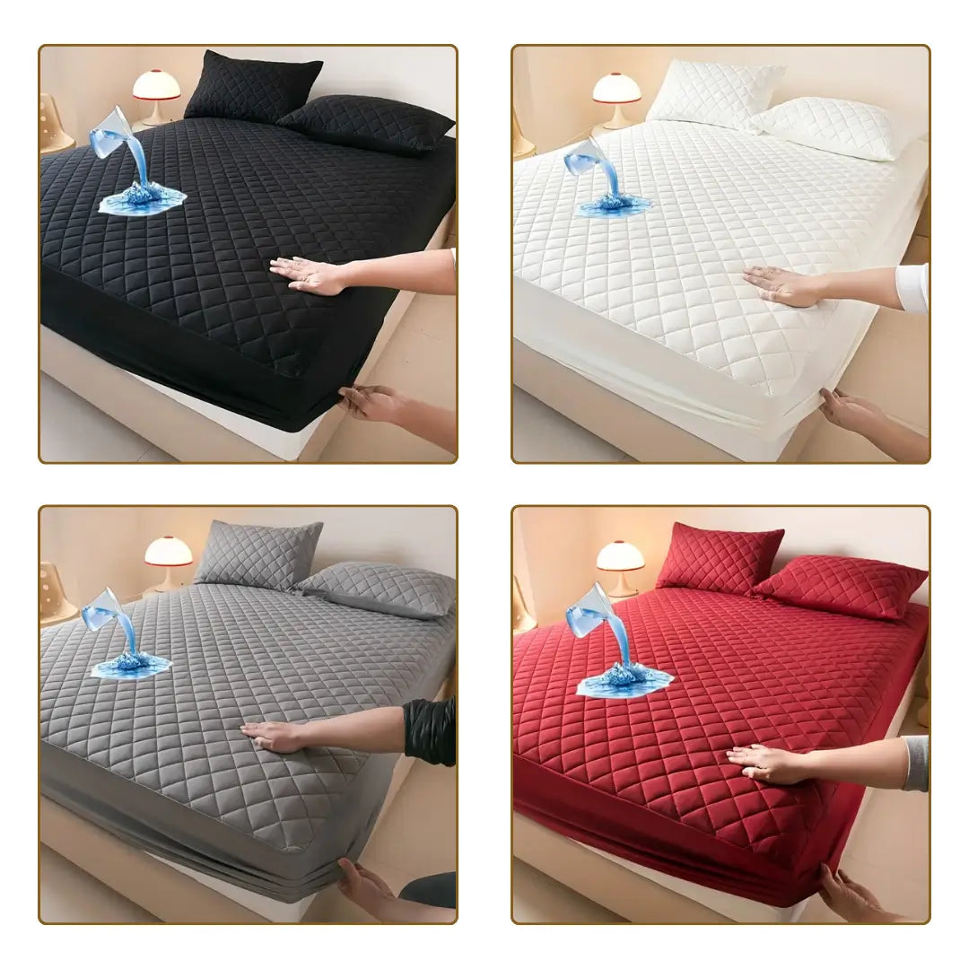Cubre Colchón Impermeable Anti manchas