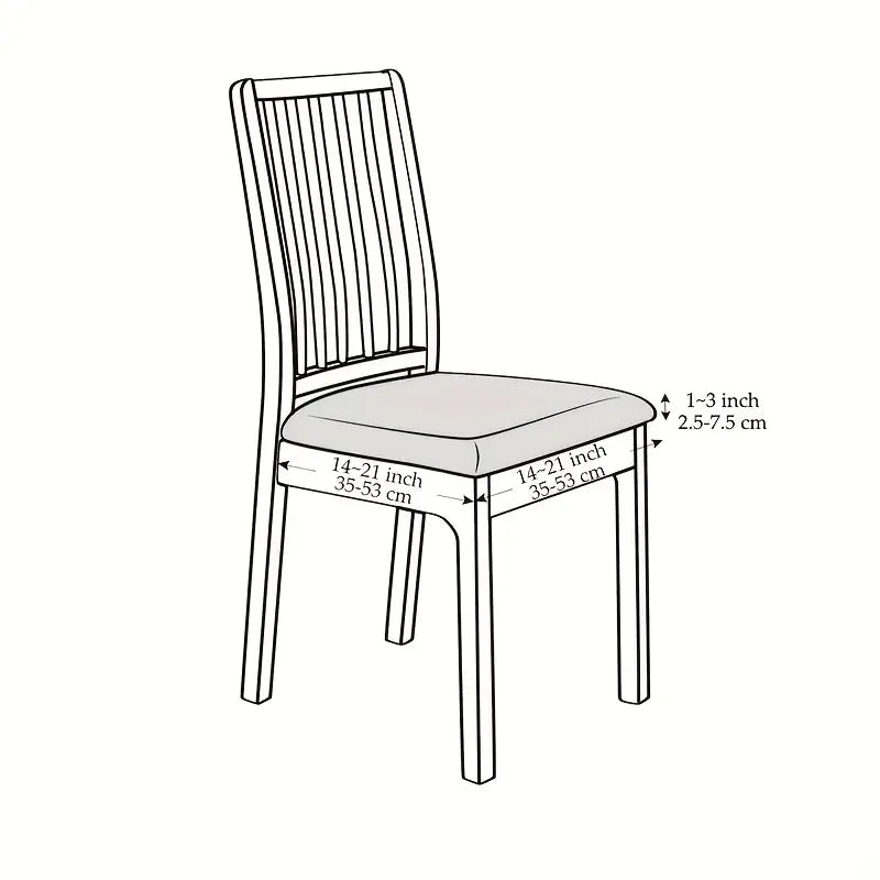 Fundas Para El Asiento Ajustables (Se coloca directo al cojín)