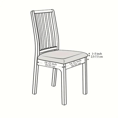 Fundas Para El Asiento Ajustables (Se coloca directo al cojín)