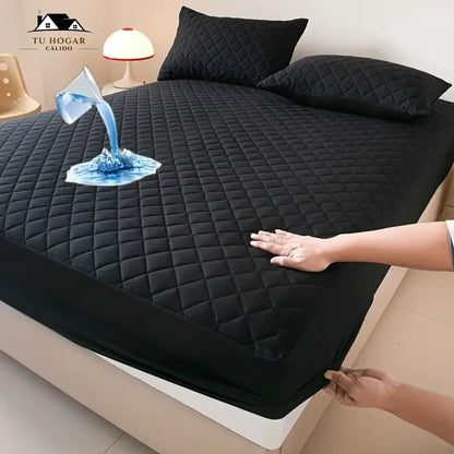 Cubre Colchón Impermeable Anti manchas